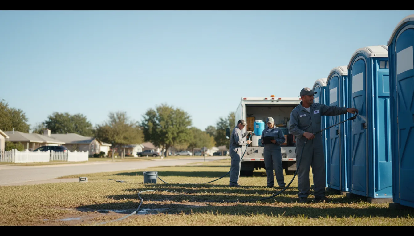 Long-Term Portable Toilet Rental in Powhattan, KS near me